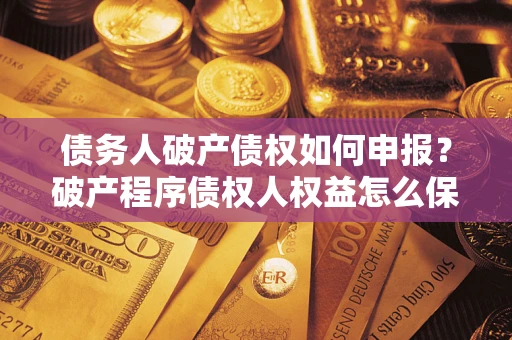 北京债务人破产债权如何申报？破产程序债权人权益怎么保障？