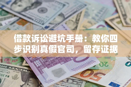 北京借款诉讼避坑手册：教你四步识别真假官司，留存证据不踩雷